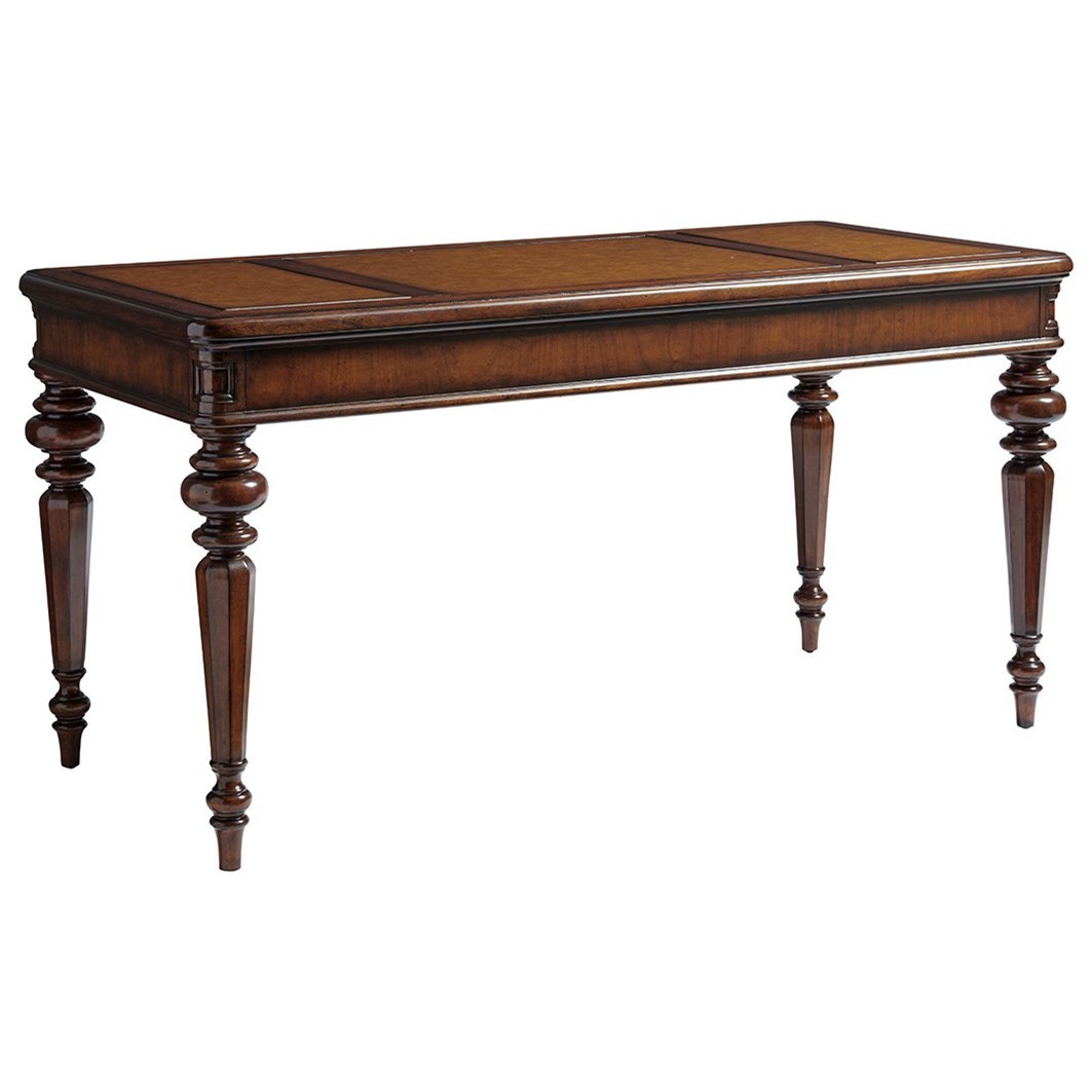 Sligh Richmond Hill Rosslyn Writing Desk with Faux Leather Writing